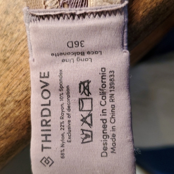 Thirdlove long line lace balconette - Picture 4 of 7